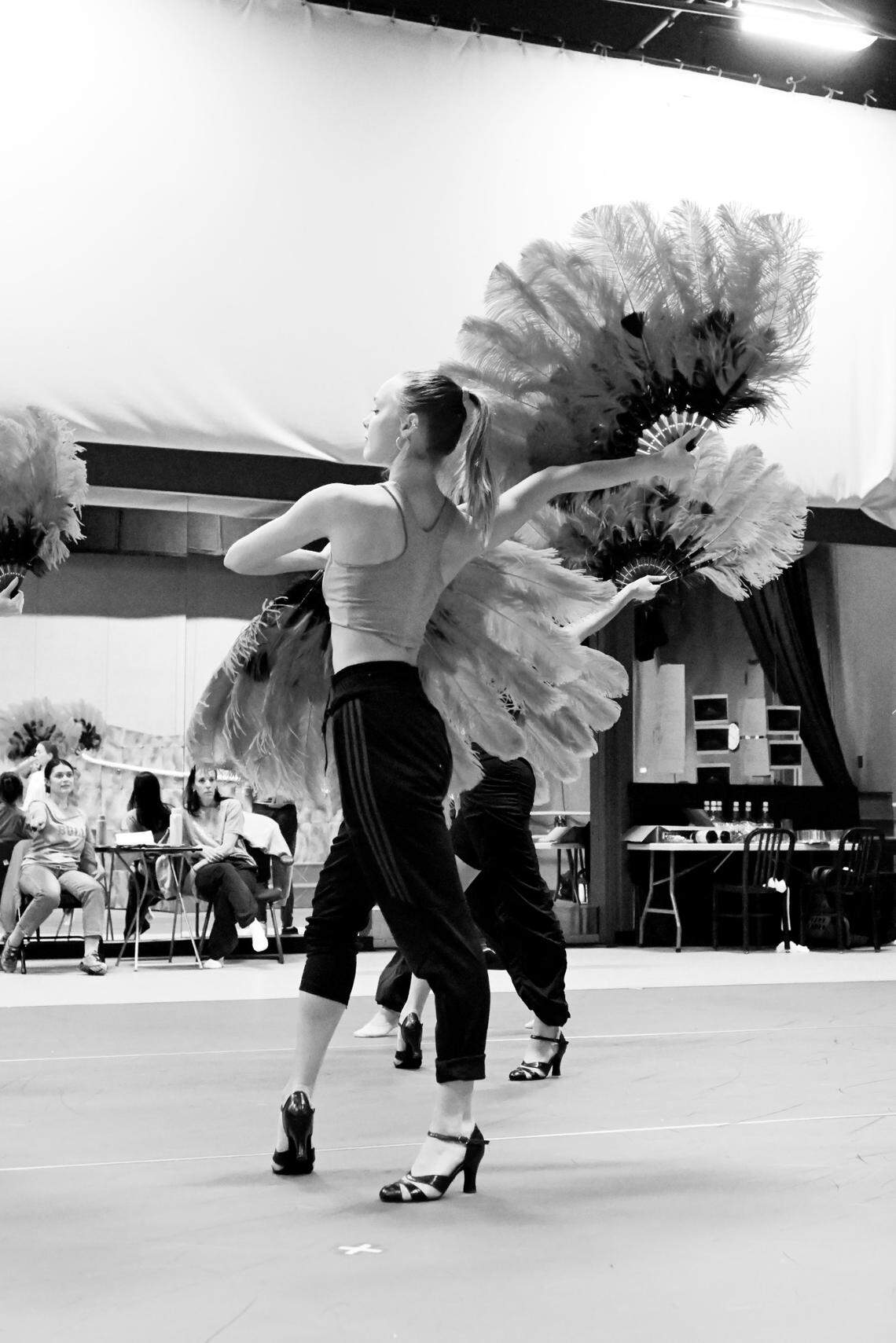 First Company Dancer Adriana Wagenveld in rehearsal for “Carmen.”