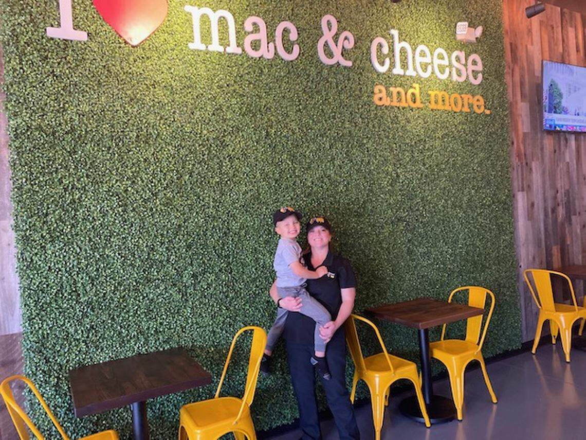 Franchisee Rhonda Saadat will open the Indian Land location of I Heart Mac & Cheese on Jan 12.