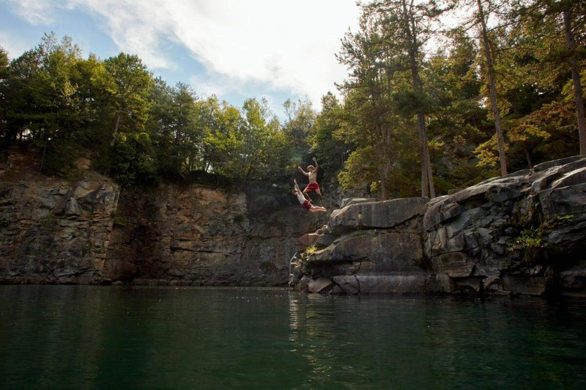 Reservations are now available for open swim at the Quarry at Carrigan Farms.