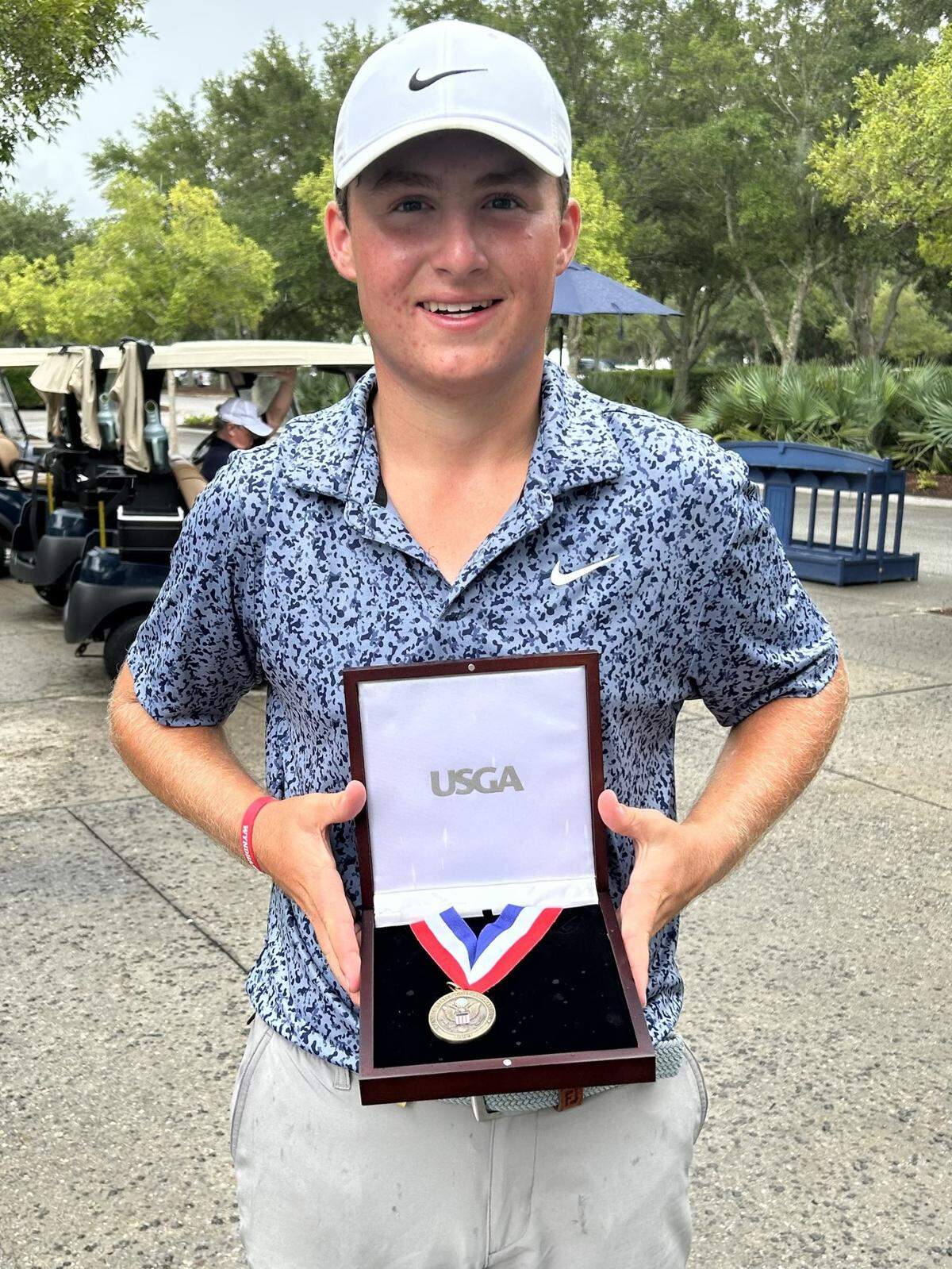 Charlotte Catholic golfer Will Hartman