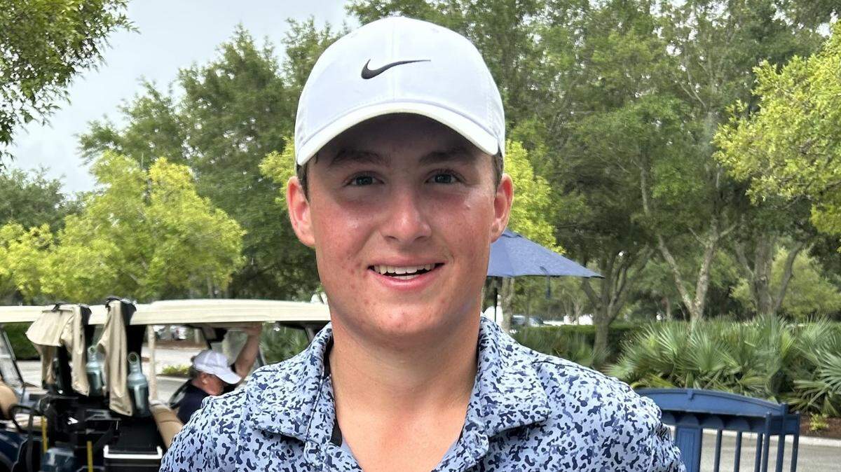 Charlotte Catholic golfer Will Hartman