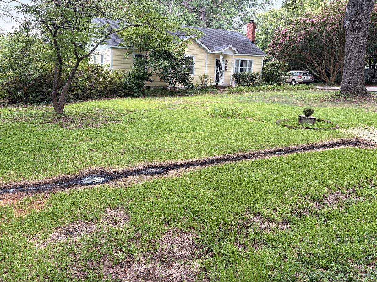 A downed power line in the 4500 block of Craig Avenue in southeast Charlotte killed a 37-year-old woman on Tuesday, July 7, after heavy storms.