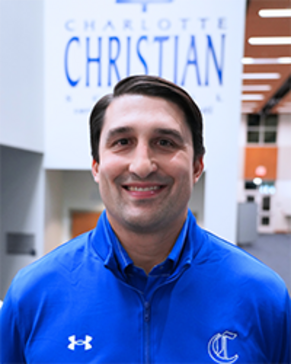 Charlotte Christian baseball coach Reid Fronk