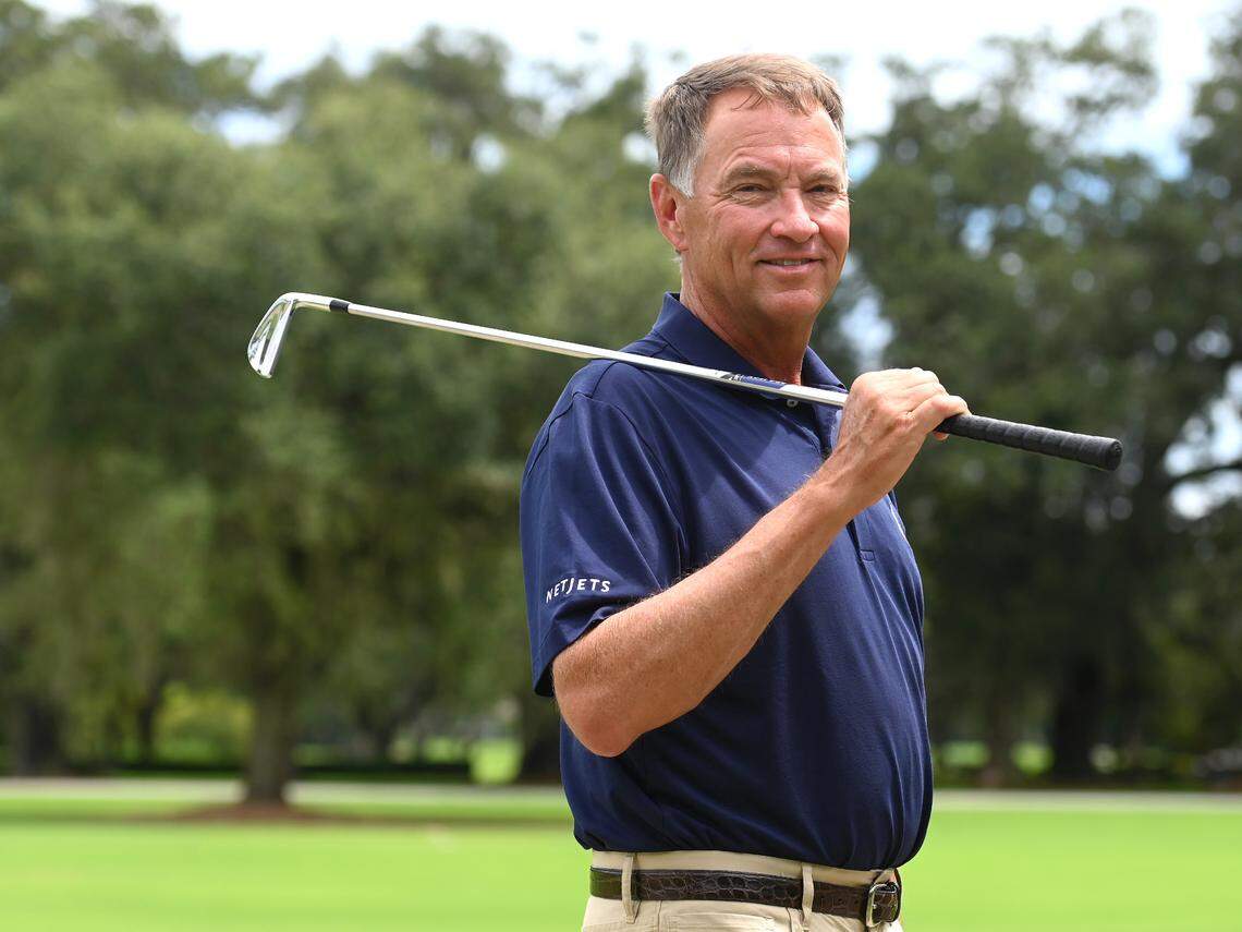 Presidents Cup captain Davis Love III in Sea Island, GA. on Friday, September 2, 2022.