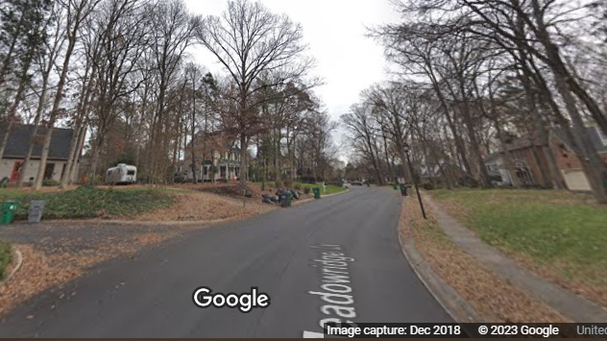 A woman is dead and a man remains hospitalized after shots were fired in the Sturnbridge development along Carmel Road in south Charlotte, according to Charlotte-Mecklenburg Police.