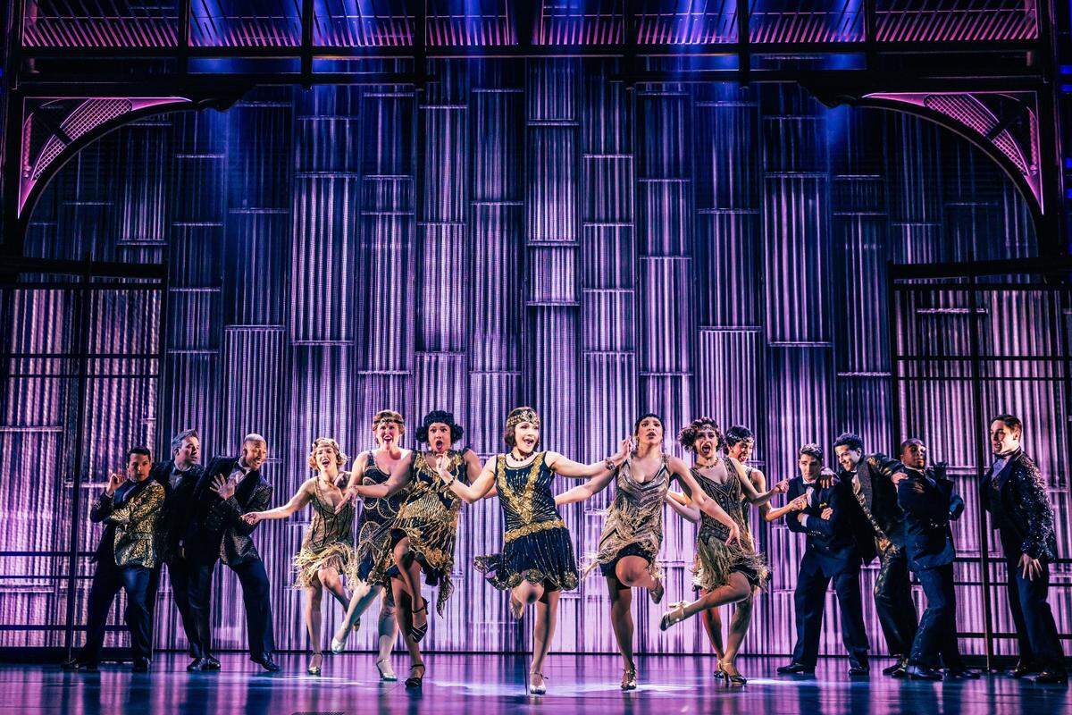 The Broadway cast of “The Great Gatsby.”