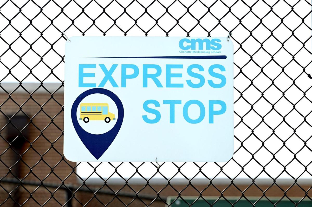 The new Express Stops program that is coming to CMS for the 2023-2024 school year. Express Stops have been identified for full and partial magnet high schools and will reduce the ride time for students and drive time for drivers by making fewer bus stops and providing express service to school.