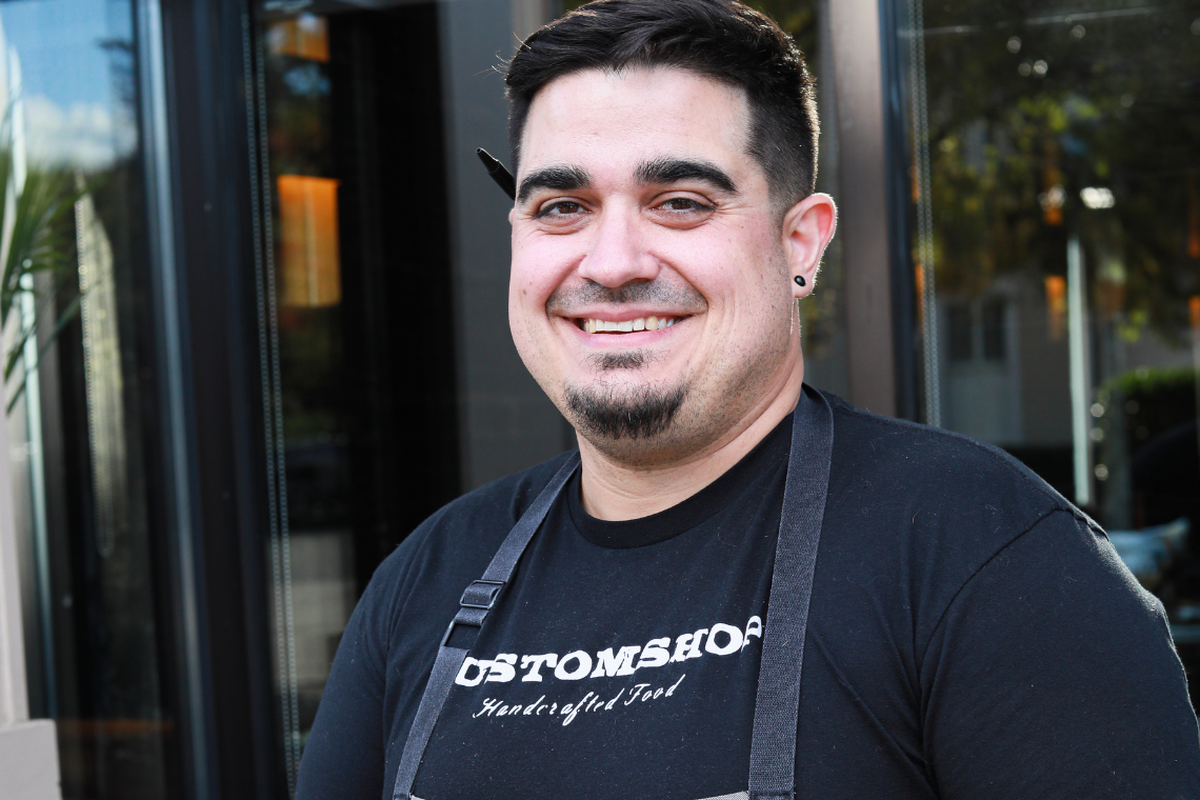 Andres Kaifer is executive chef and owner of Customshop in Elizabeth. 