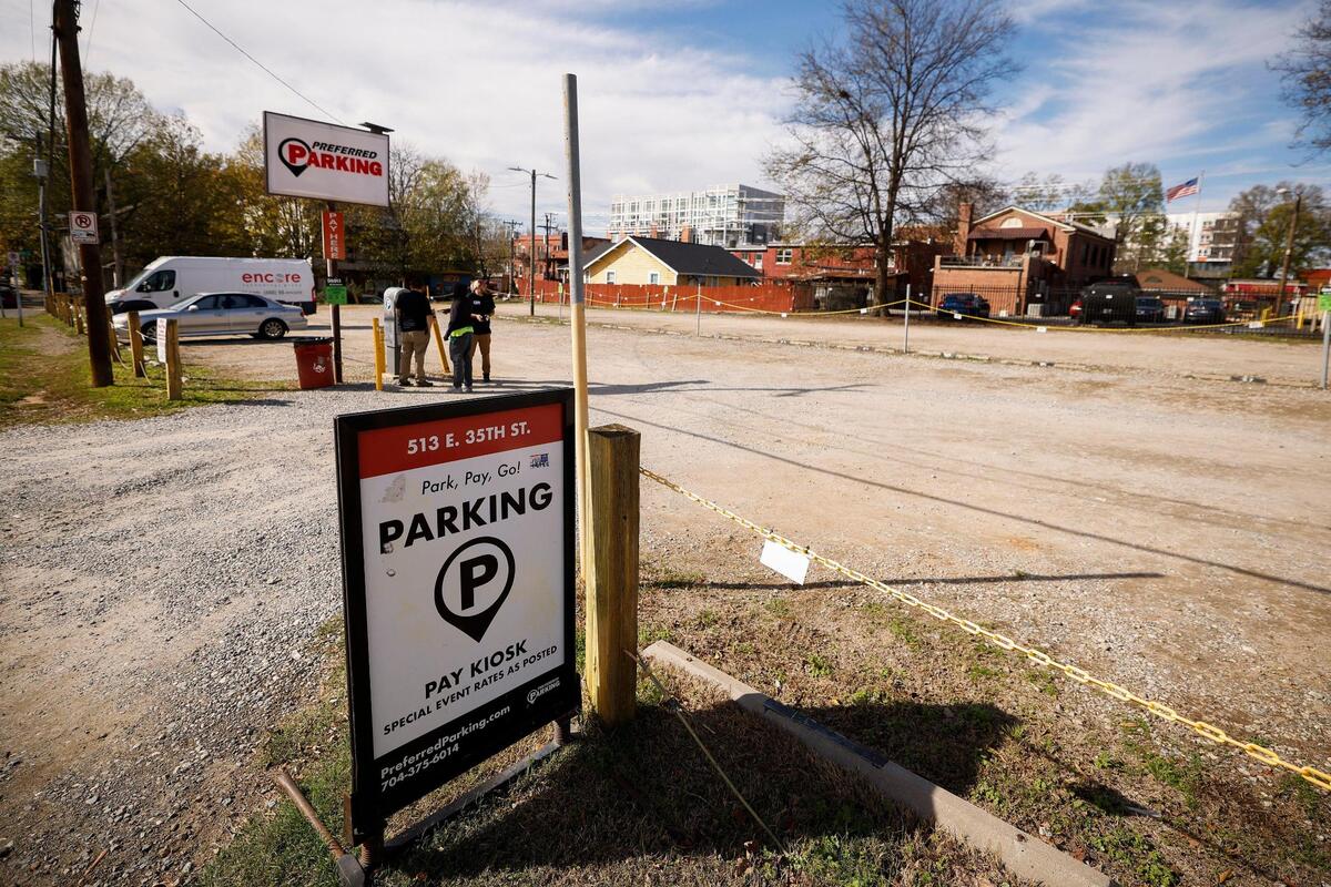 Flywheel Group purchased this parking lot in NoDa this past week. The property sits at Yadkin Avenue and E. 35th Street.