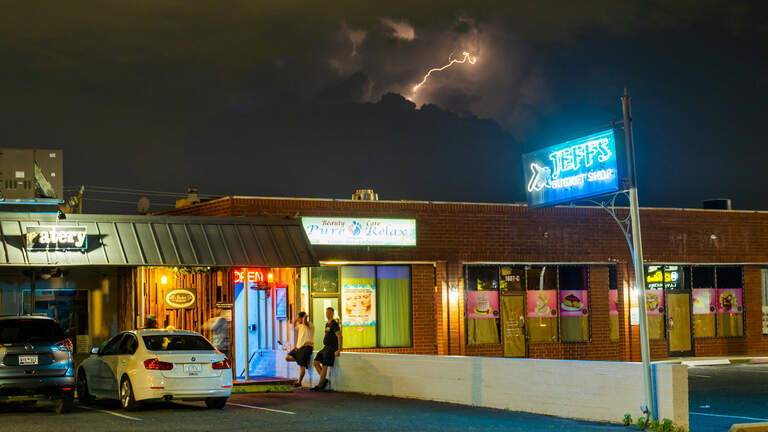 There’s no place in Charlotte like Montford Drive, an ‘almost-retro’ hangout haven