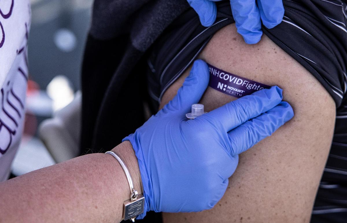 Novant Health has hosted a number of mobile vaccination clinics in under-vaccinated areas of Charlotte, including an event at Lowe's in Northlake.