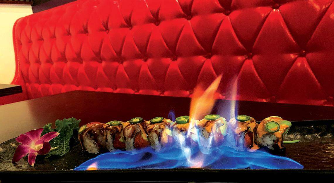 Blacow’s Fire Man roll is literally on fire when it comes to the table