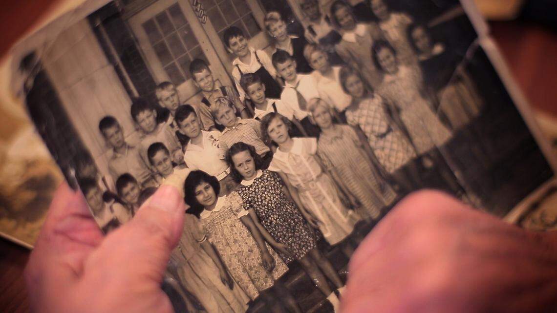 Marie Mitchell recalled early school days as a Charlotte native.