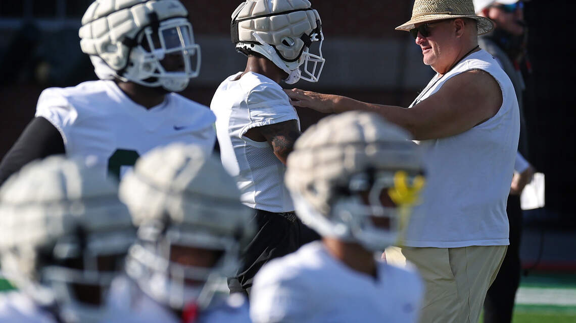 ‘We’ve got some dogs’: Charlotte 49ers are excited following opening of football camp