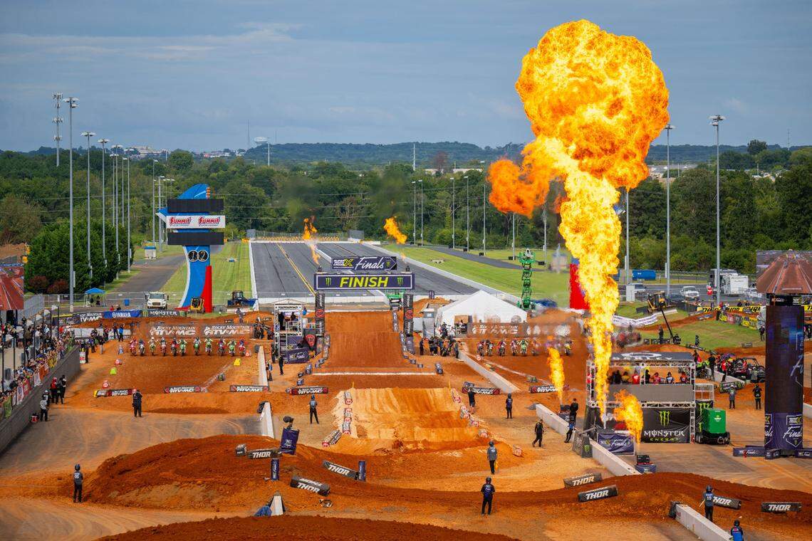 The SuperMotocross World Championship is back in Concord, N.C., in early September 2024.