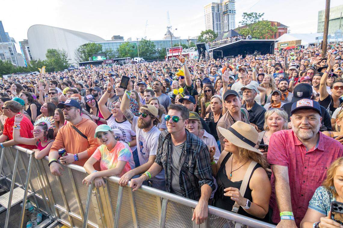 Fans at Lovin’ Life Music Fest.