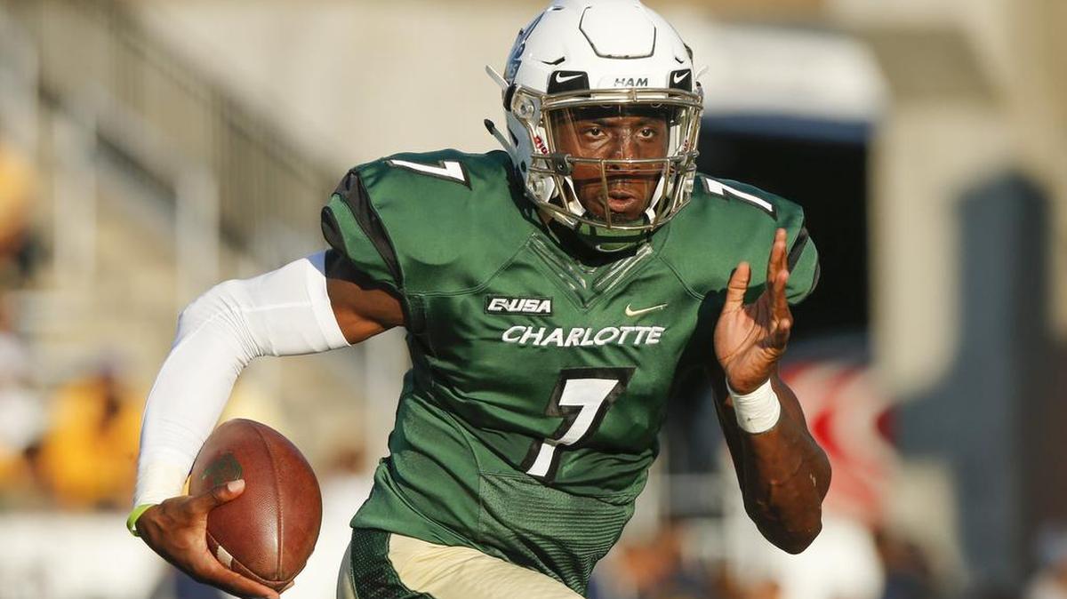 Charlotte 49ers coach Brad Lambert said there had been consideration for former starting quarterback Hasaan Klugh (above) to return kicks for Charlotte, but he will likely continue to contribute only as a quarterback.