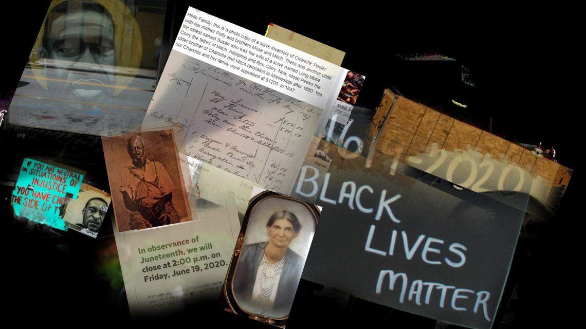 The Light Factory led a virtual workshop series this summer called Seeing Voices: Community (Un)heard, which included this work by Michael Robinson.