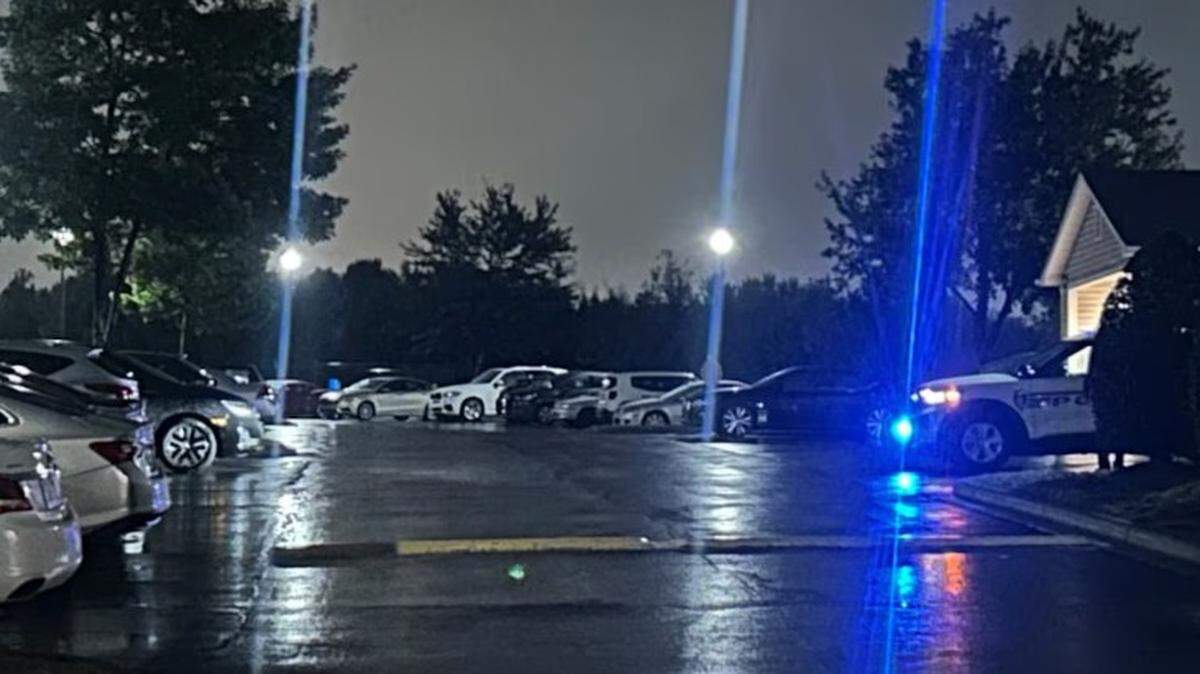 Charlotte-Mecklenburg police are investigating two homicides on Saturday, Sept. 27, 2025, including at this apartment complex in the University area.
