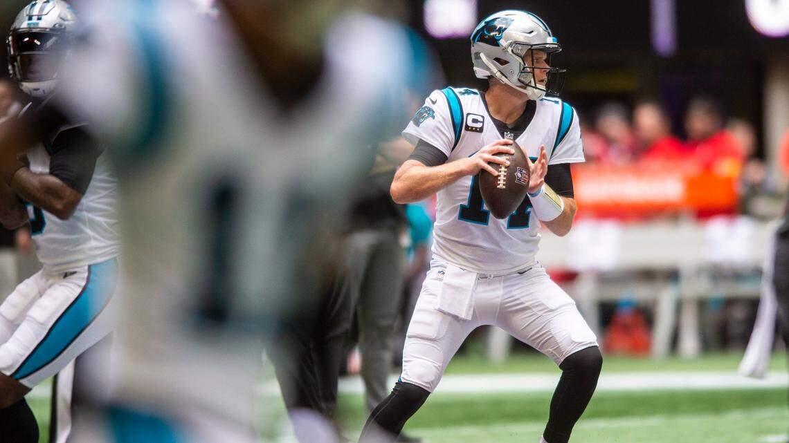 Panthers-Falcons live updates: Stephon Gilmore INT helps end Carolina’s four-game skid