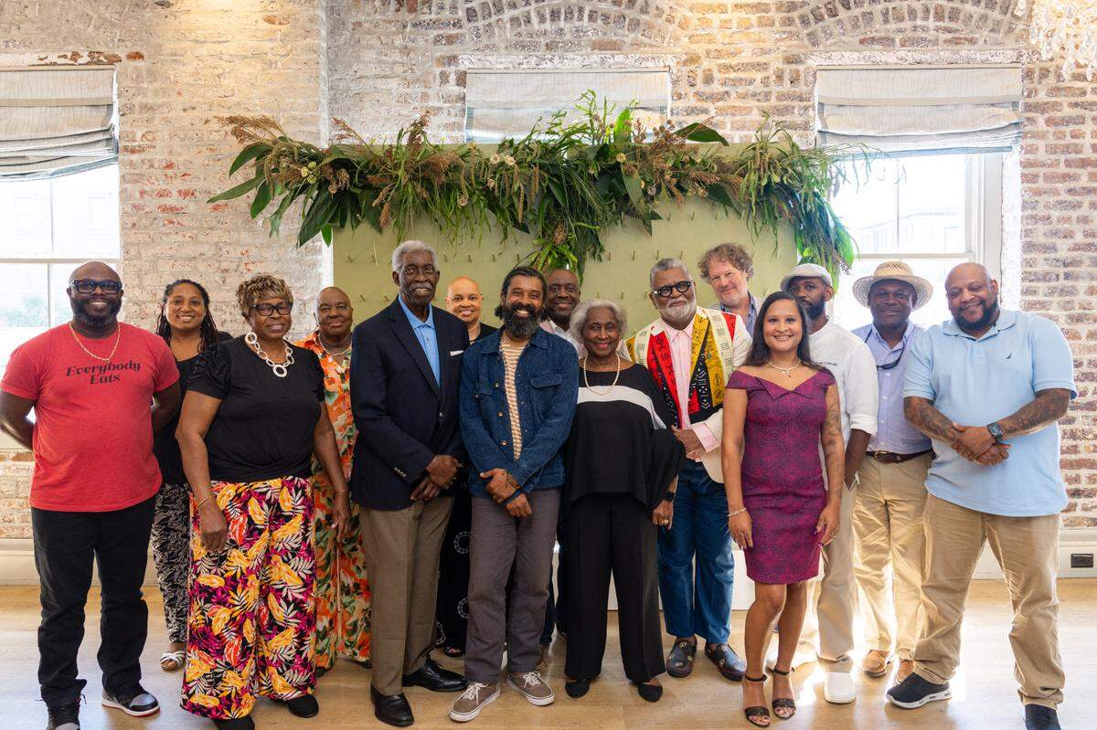 The team involved in researching, writing and telling the story of The City that Rice Built attended A Noble Grain brunch at the FOOD & WINE Classic in Charleston.