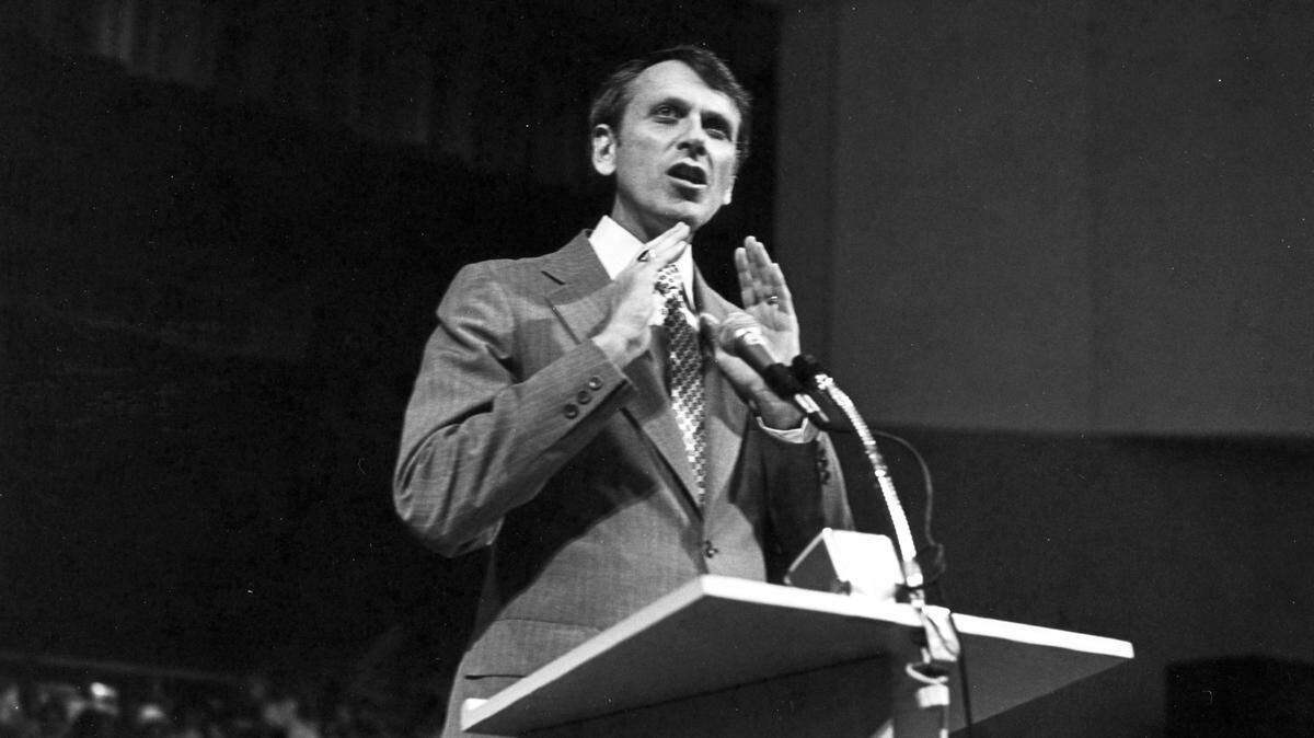 Leighton Ford, a Charlotte evangelist, was calling for racial reconciliation as far back as 1969.