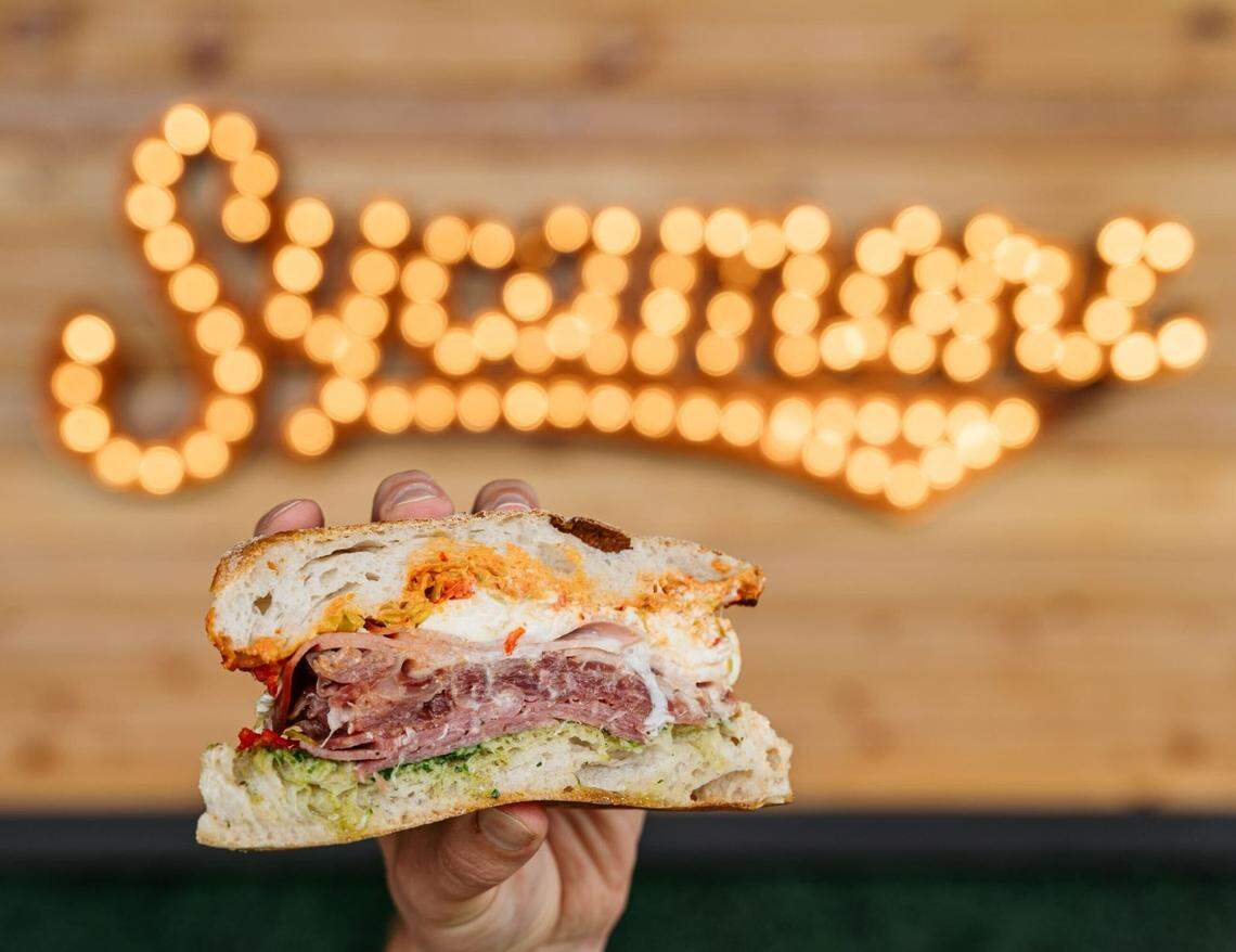 Sycamore Brewing’s Italian Sandwich.