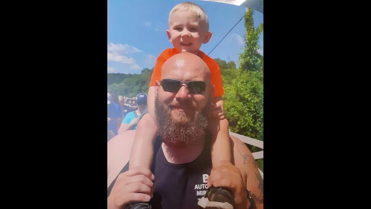 Mike Marlowe and his 5-year-old son, Bentley, were killed when an intoxicated driver collided with a golf cart near Statesville, North Carolina, on Monday, June 13, 2022.