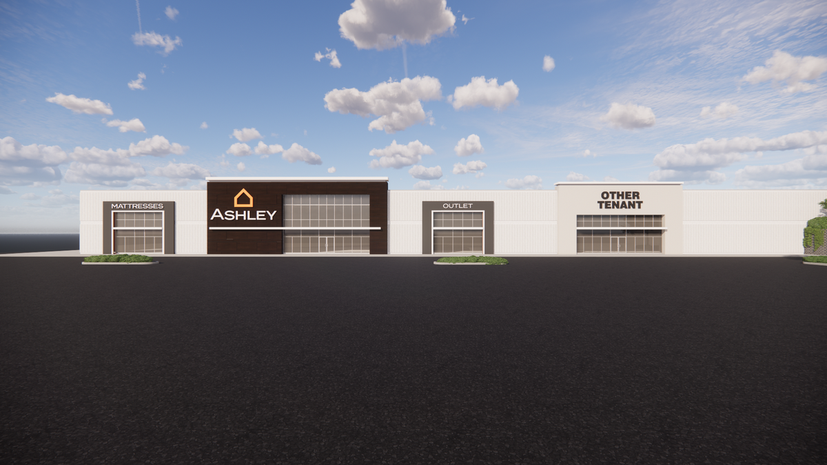 Broad River Retail is investing over $4 million to open an Ashley store and outlet at 815 E. Innes St. in Salisbury.