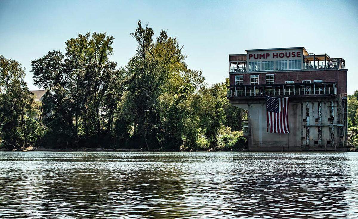 A view of the Catawba river from The Pump House in Rock Hill. The restaurant is one of several in Fort Mill and Rock Hill participating in Charlotte or South Carolina restaurant weeks in January.