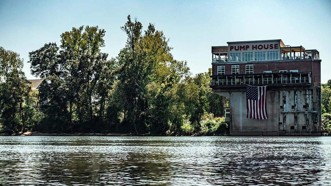 The Pump House restaurant is on the Catawba River in Rock Hill.