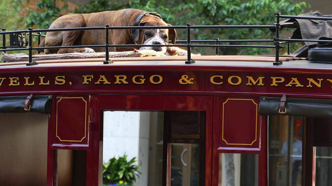 Wells Fargo is discontinuing the Abbot Downing brand, according to an internal memo. The ultra-high-net worth unit was named for a manufacturer of Wells Fargo stagecoaches in the 19th century. Above, a Wells Fargo stagecoach in Charlotte.