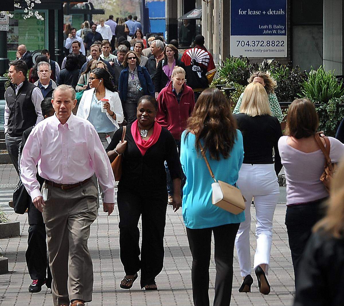 The nine-county Charlotte area added some 135,000 people from 2020 to 2023. The region is home to some 2.8 million people.