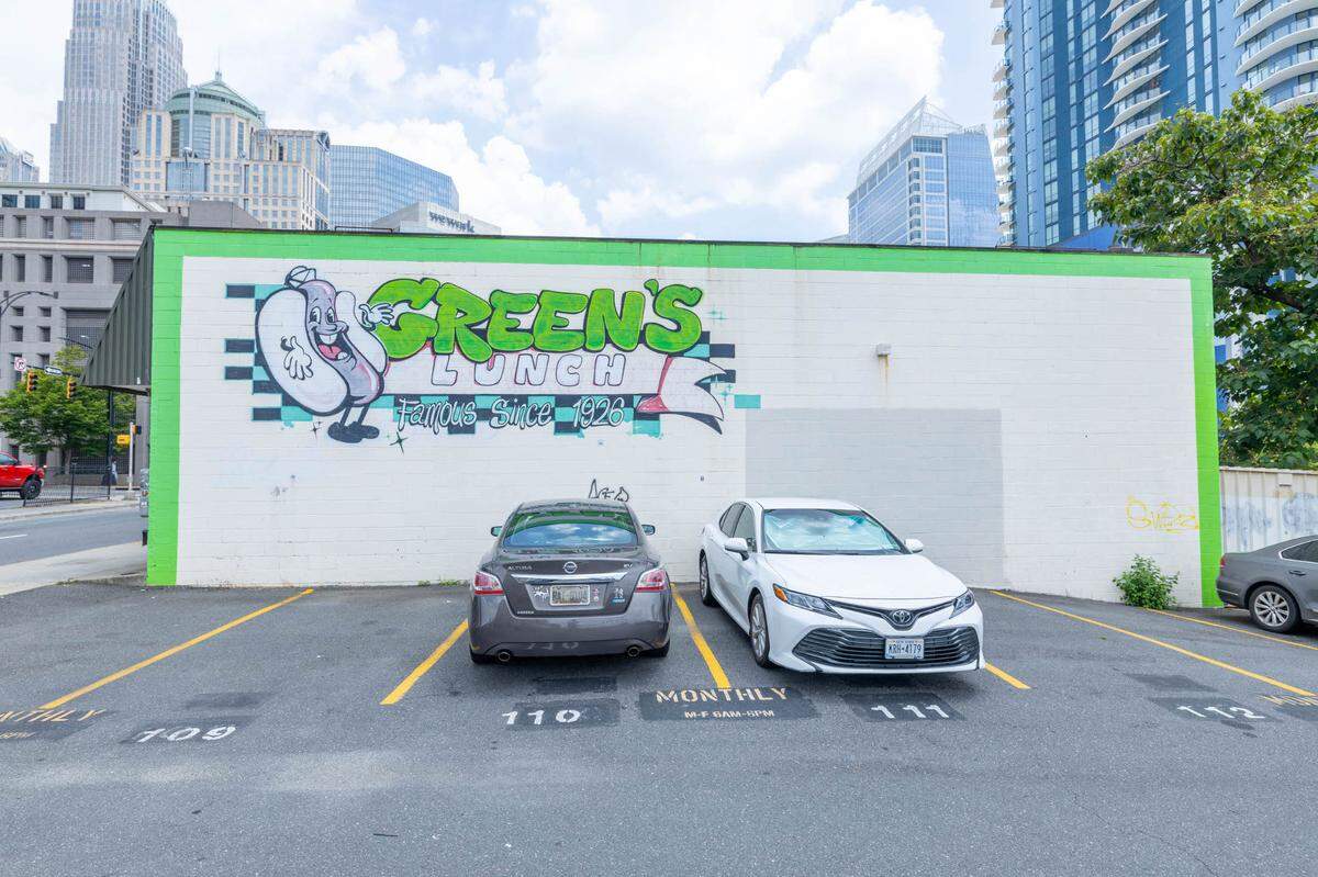 Green’s Lunch in Uptown Charlotte.
