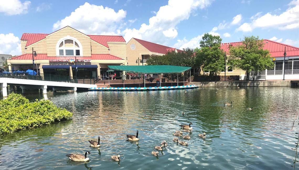 Buy some duck food for your animal friends before your dinner at Boardwalk Billy’s.