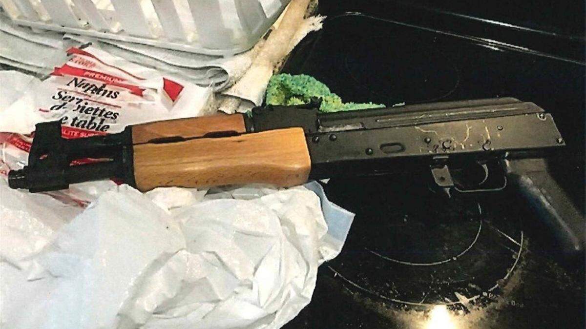 Mecklenburg County Sheriff’s deputies found drugs and weapons during an eviction at a north Charlotte apartment on Wednesday.