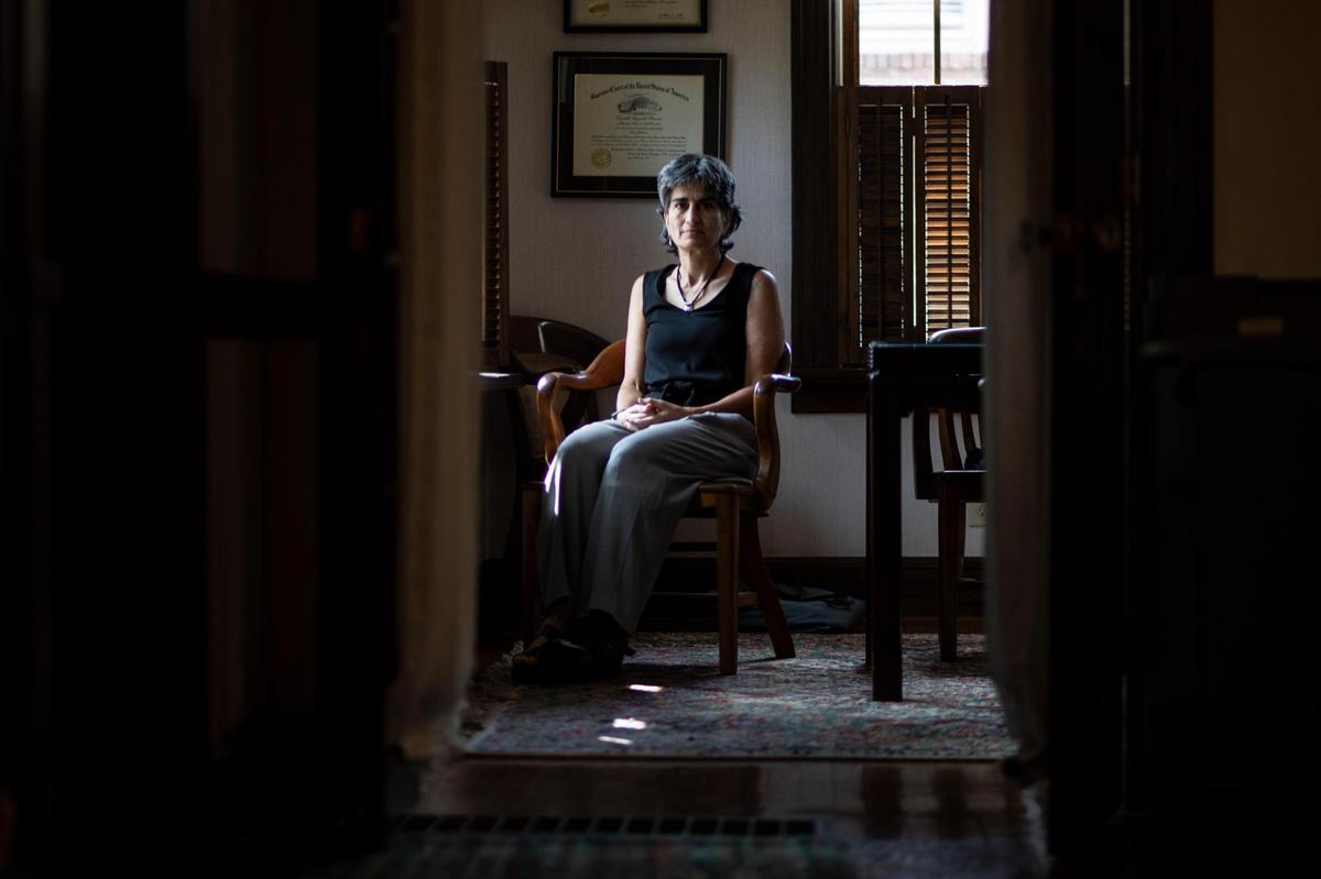 Cynthia Aziz, an immigration attorney at Aziz Law Firm that has practiced in Charlotte for over 30 years. “We are one people, and we need to open our hearts. If we don’t, then who should open our hearts to us when we need help?” she says.