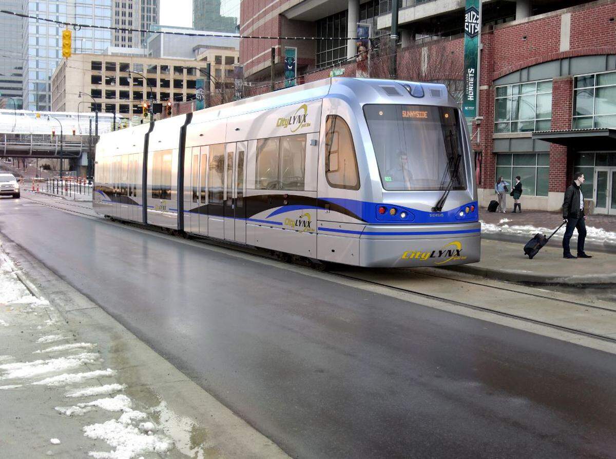 CATS will replace old-fashioned streetcars with cars similar to the LYNX Light Rail.