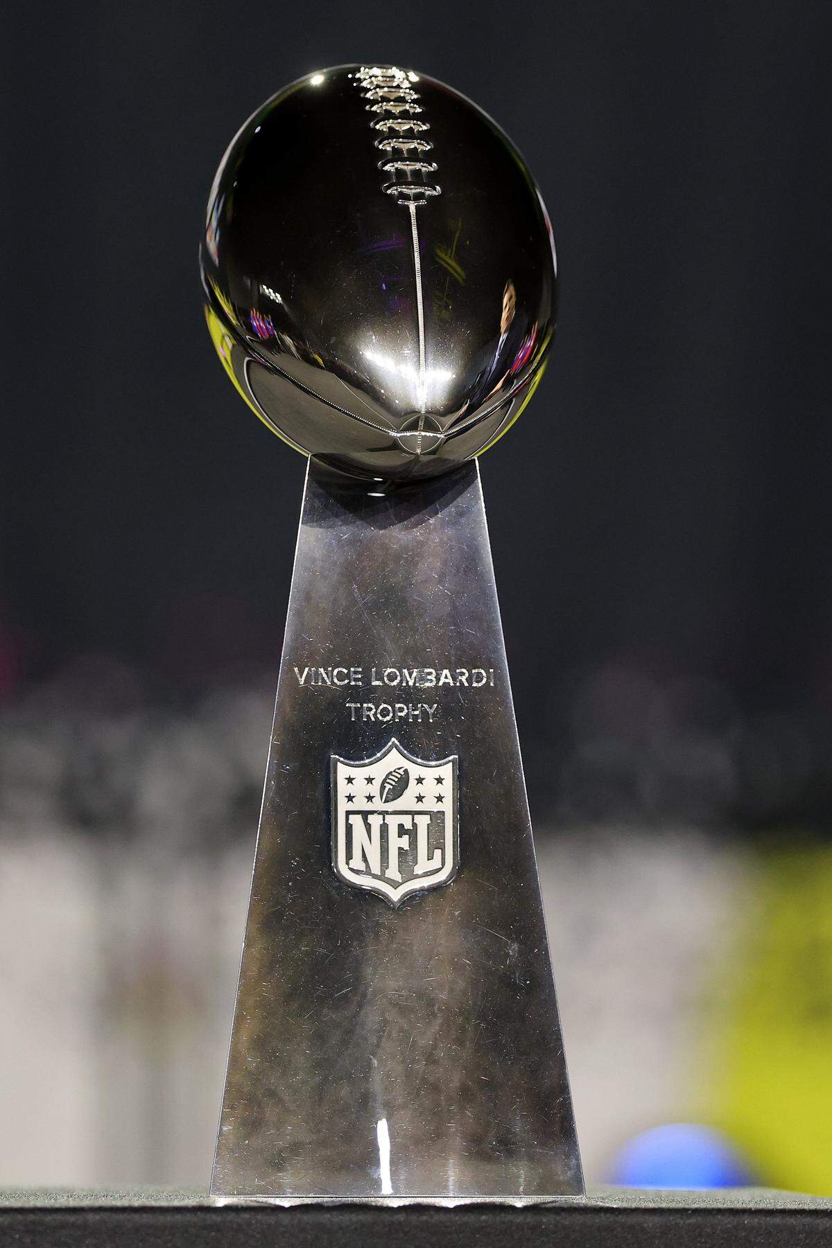 The Vince Lombardi Trophy is given to the Super Bowl winner each season.