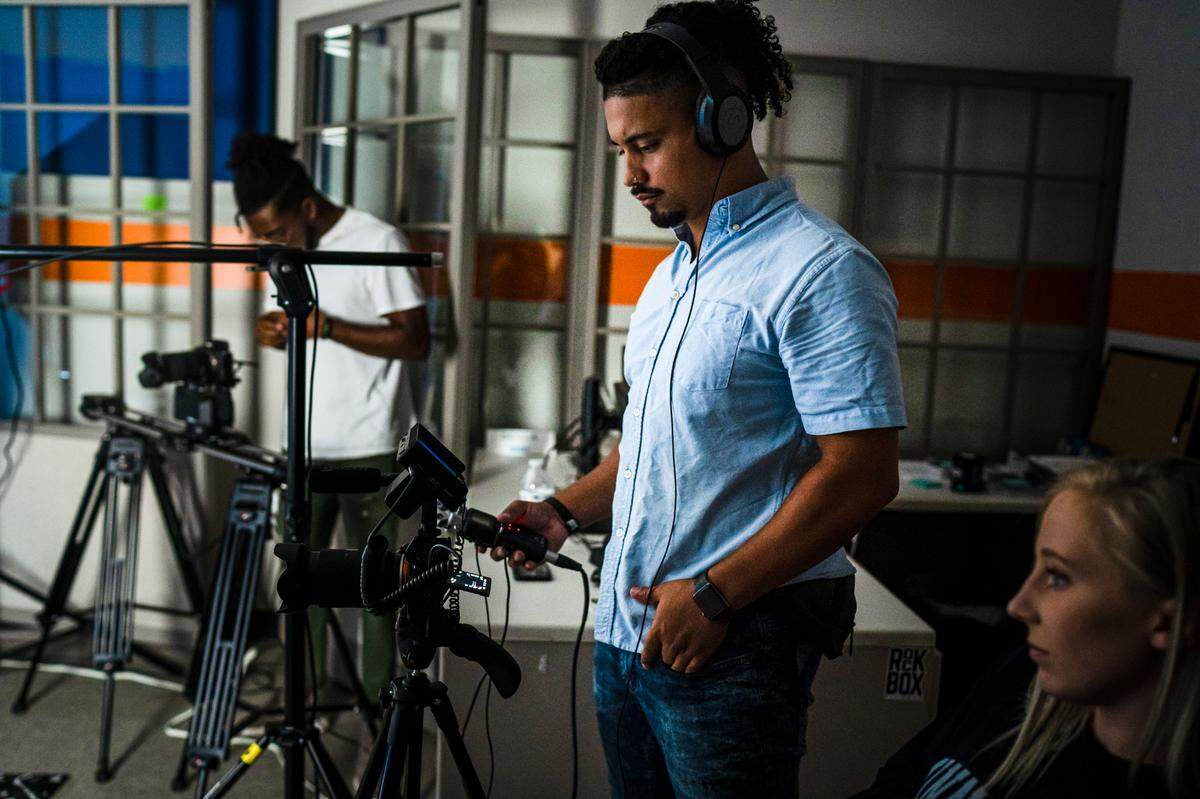 Charlotte filmmaker Asa Kryst produces videos for corporate clients and is working on his first feature-length documentary.