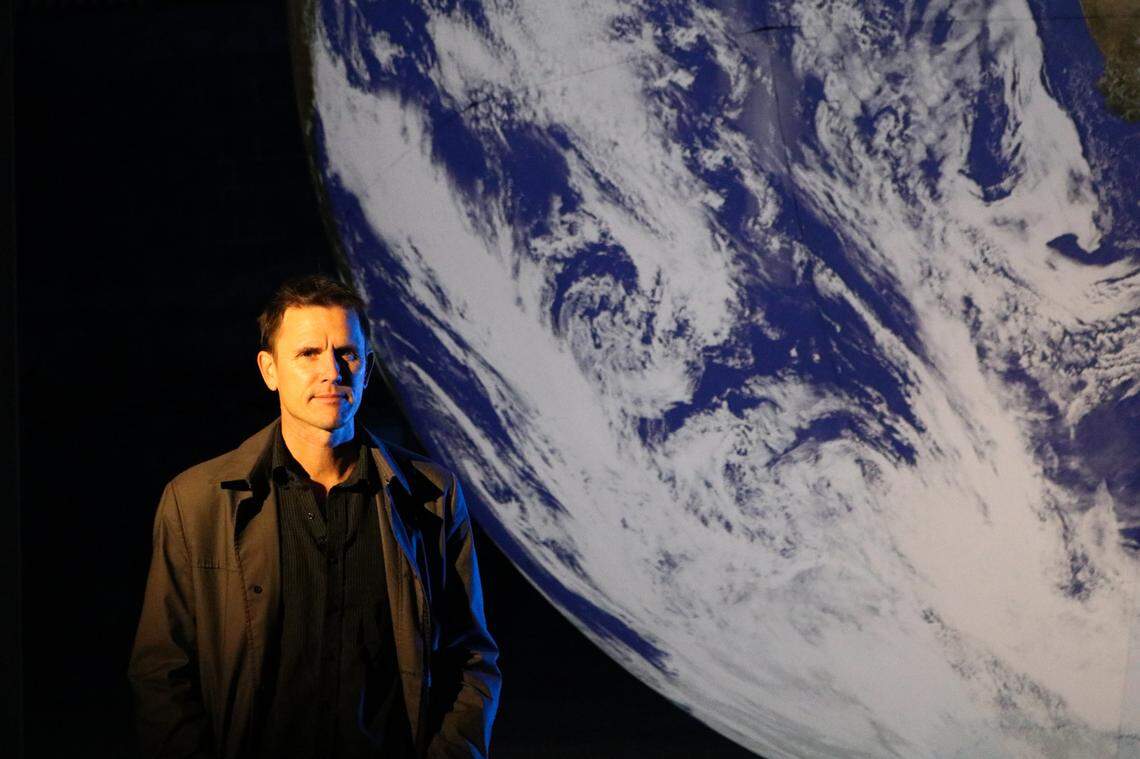 U.K. artist Luke Jerram prefers temporary art exhibits, such as Gaia. “It gives me more freedom to experiment,” he said.