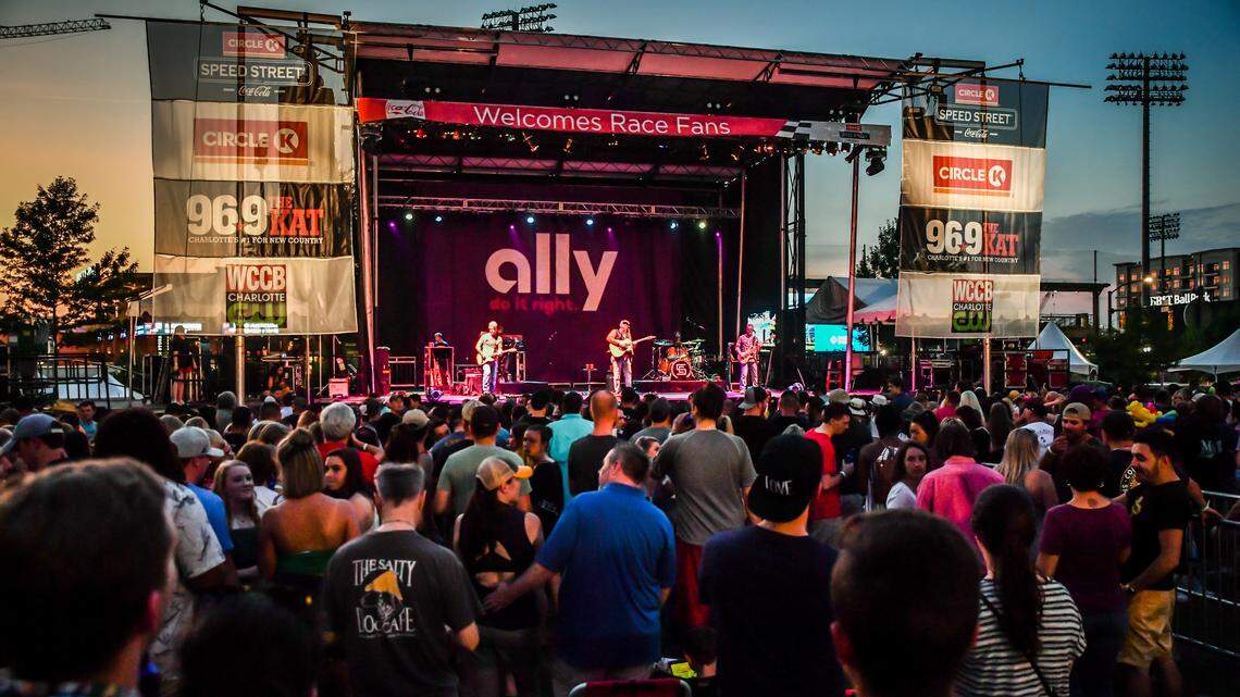 Live music entertainment is a big part of Circle K Speed Street.
