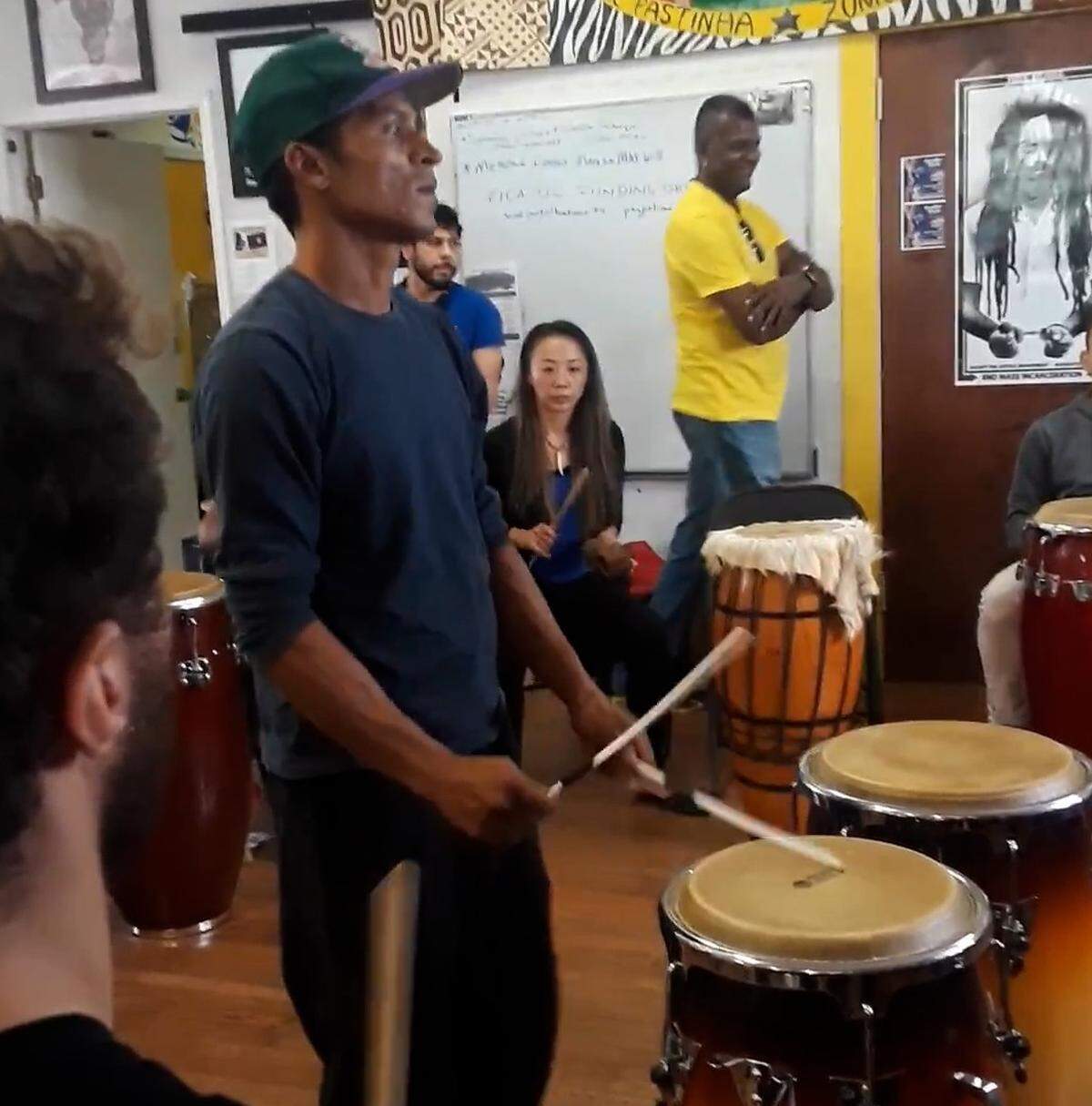 Luciano Xavier learned how to play drums at a young age in his native Brazil. He wants to help spread that knowledge in Charlotte.