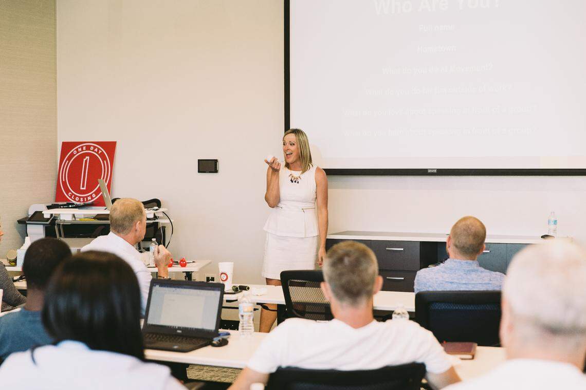 Page Fehling has led training sessions for various companies for years as a side gig.