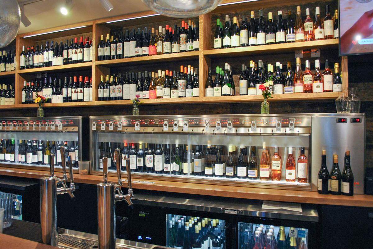Foxcroft Wine Co.’s location in Birkdale Village offers 40 wines available by the glass.