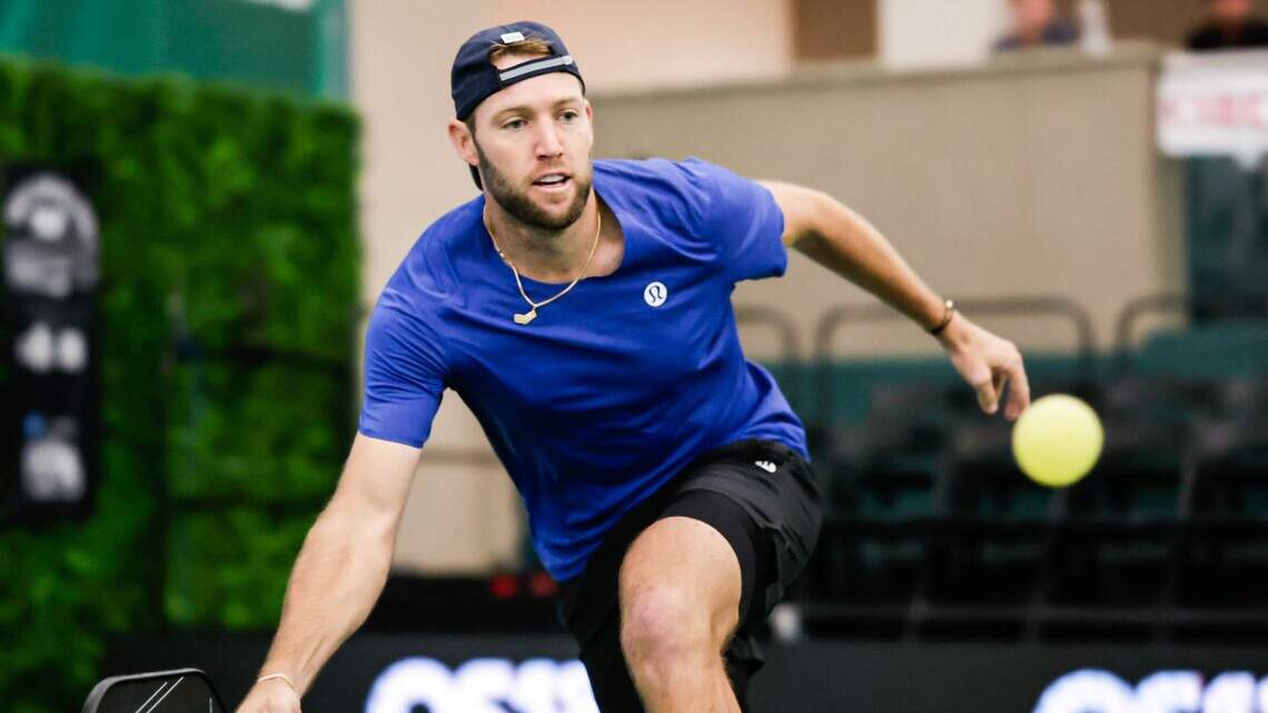 Tennis star Jack Sock has begun to play pickleball and believes it will be his future