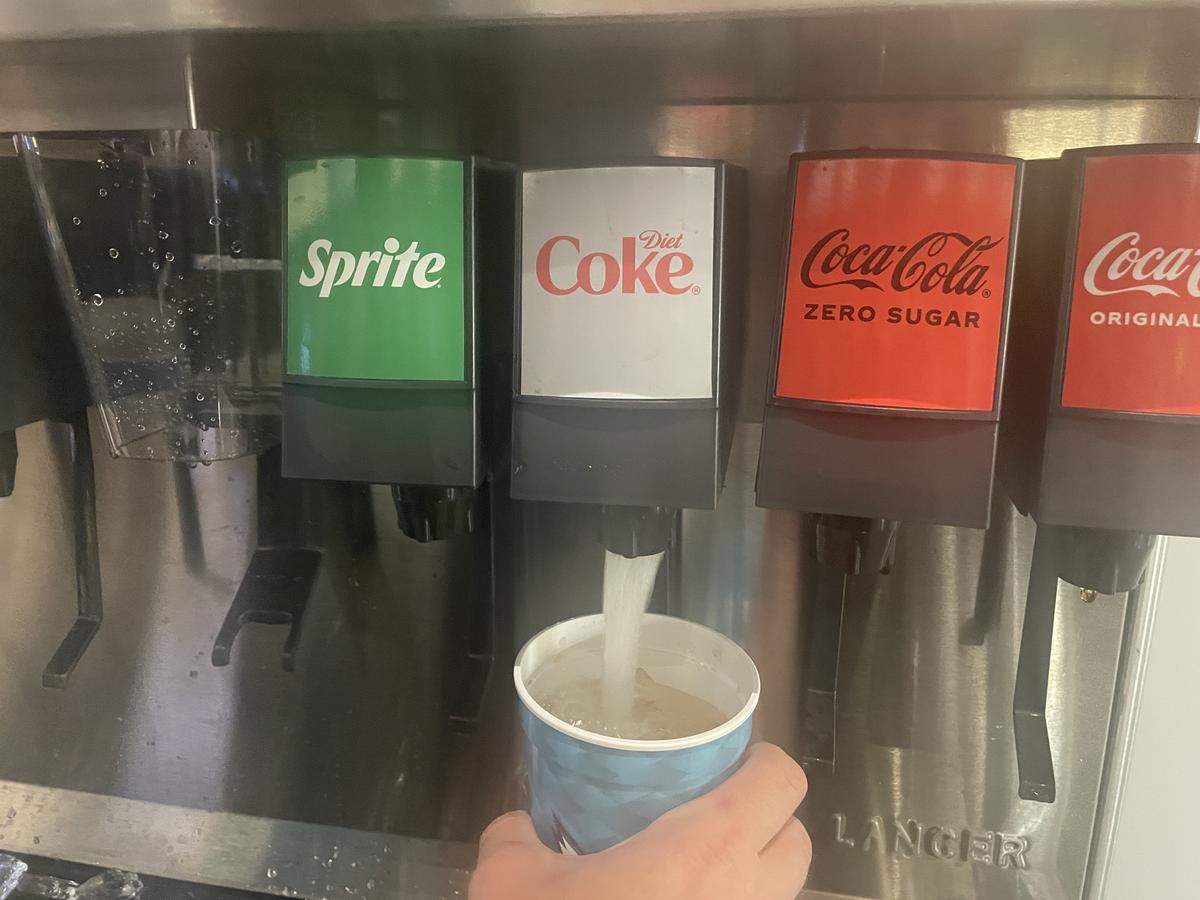 Several soda fountain dispensers ran out of Diet Coke during Billie Eilish’s first Charlotte performance on her “Hit Me Hard and Soft Tour” on Sunday, Oct. 19, 2025.