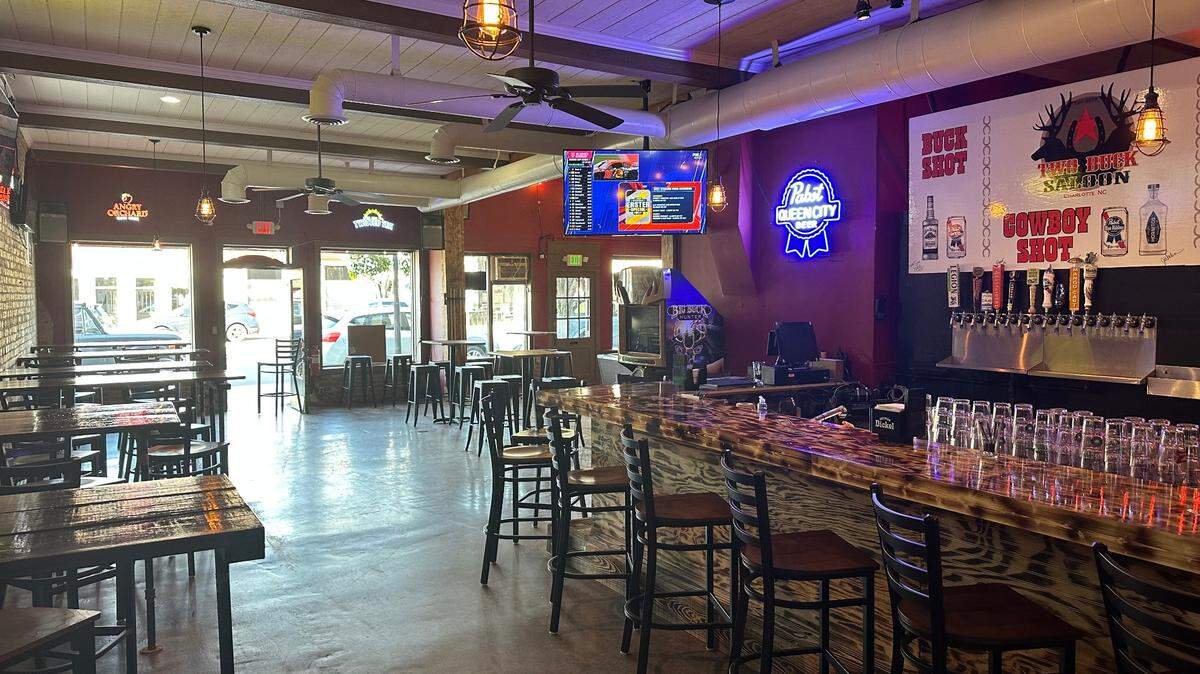 Two Buck Saloon’s new Pineville location.