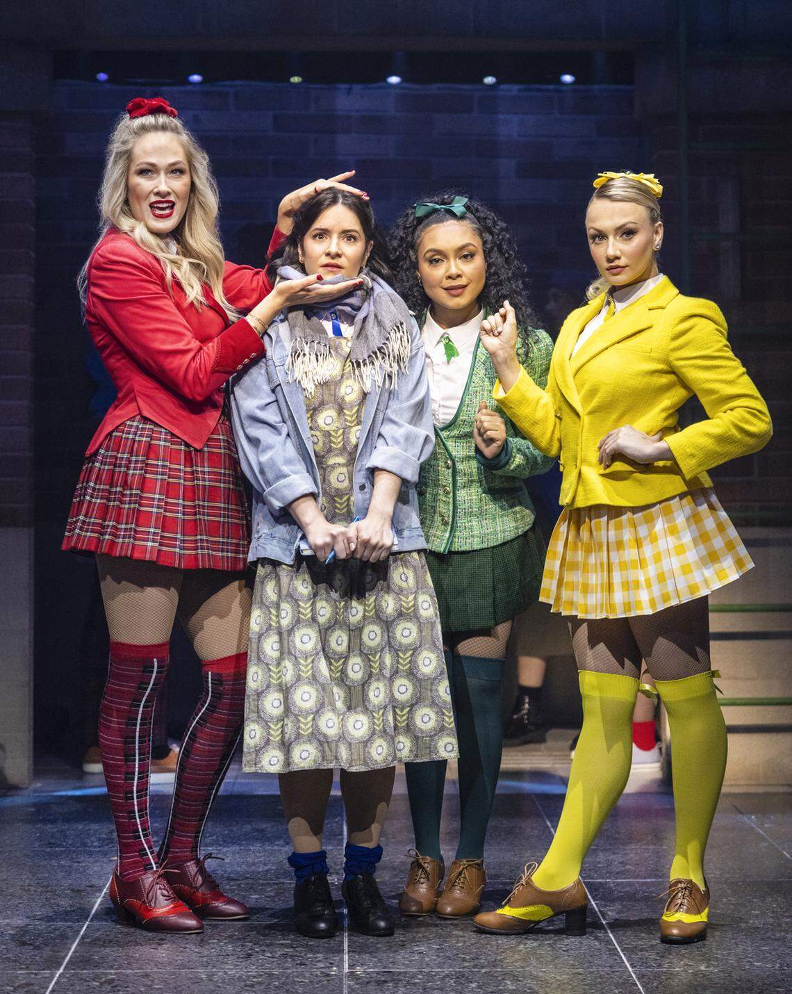Three Heathers and a Veronica will be headed to Charlotte in “Heathers” starting in June 2027 to belt out such songs as “Candy Store,” “Big Fun” and “Dead Girl Walking.”