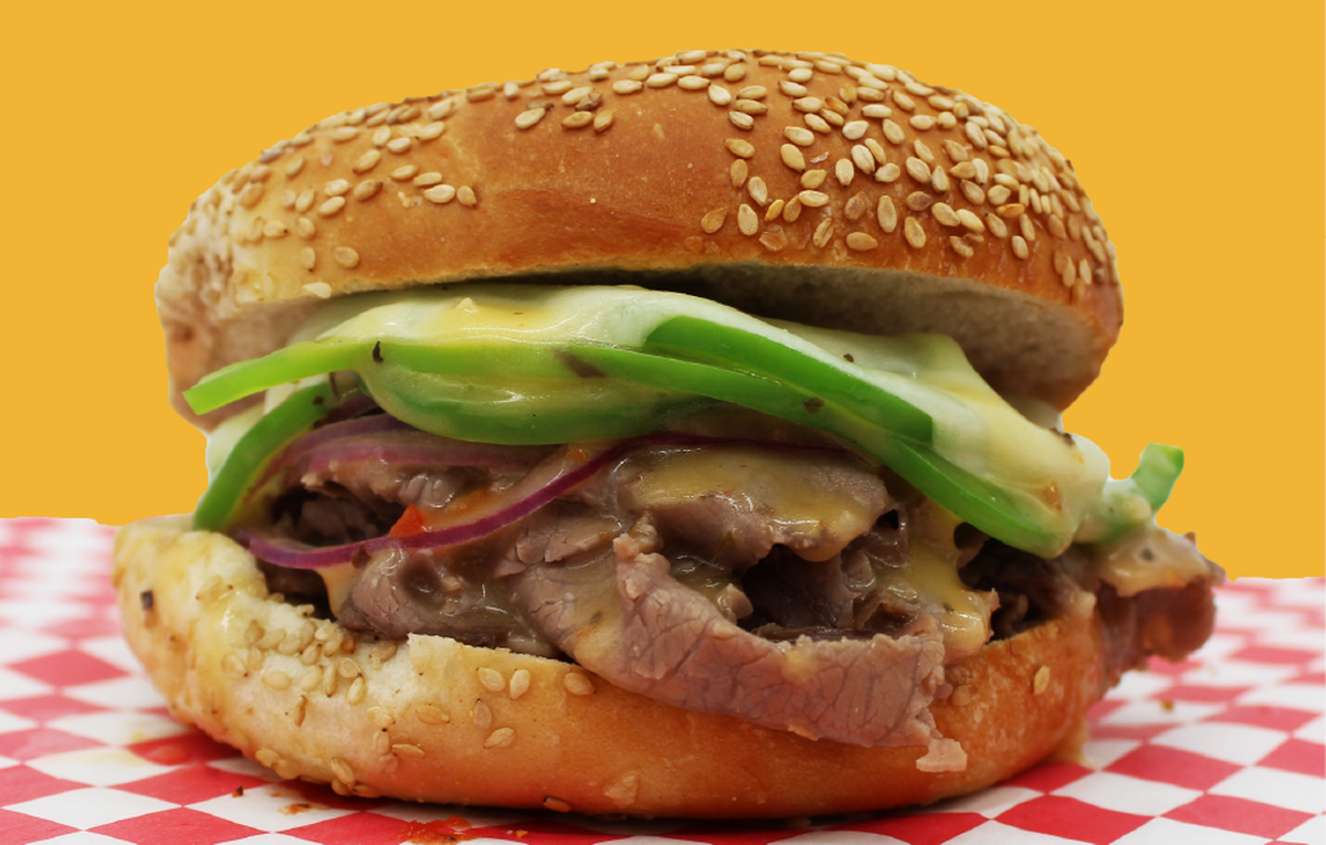 At Sully’s Steamers, you can pick a sandwich off the menu or create your own. Shown here is The Philly, with roast beef, onions, green peppers, provolone and Italian dressing.